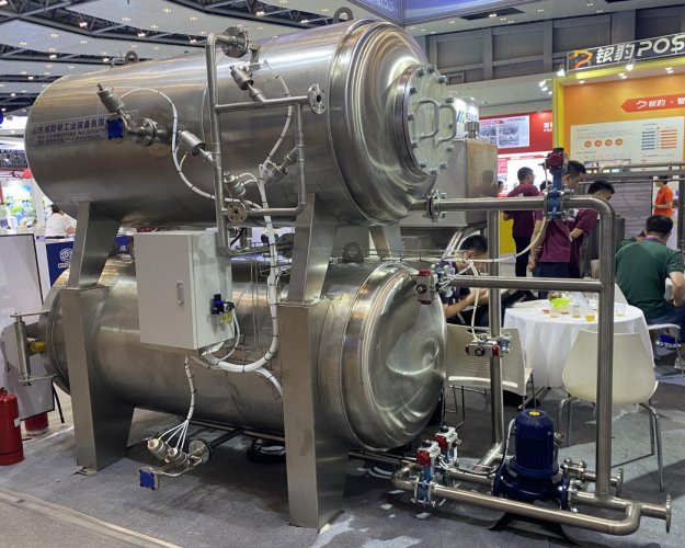 雙層水浴式高溫殺菌釜